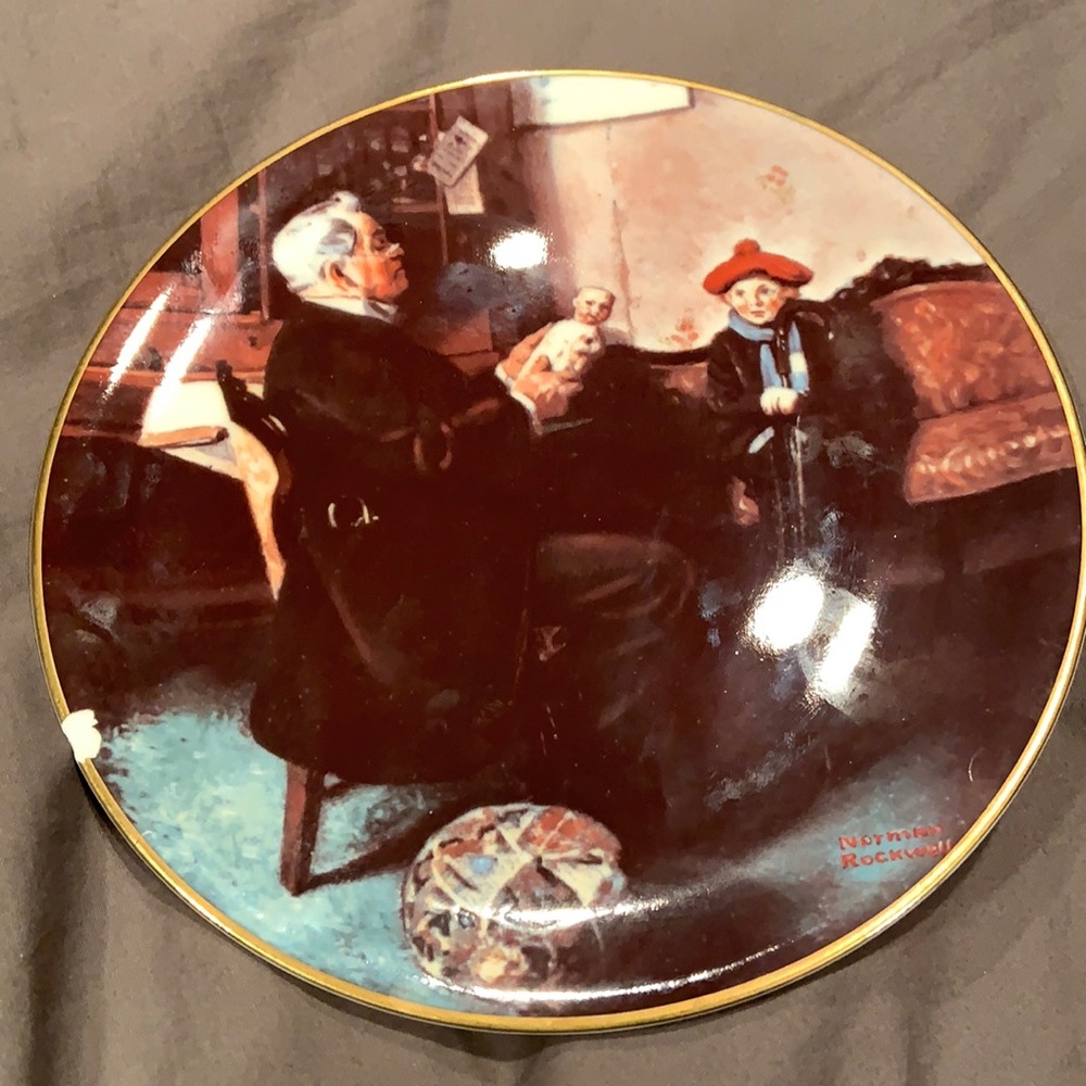 The Doctor and the Doll China Plate